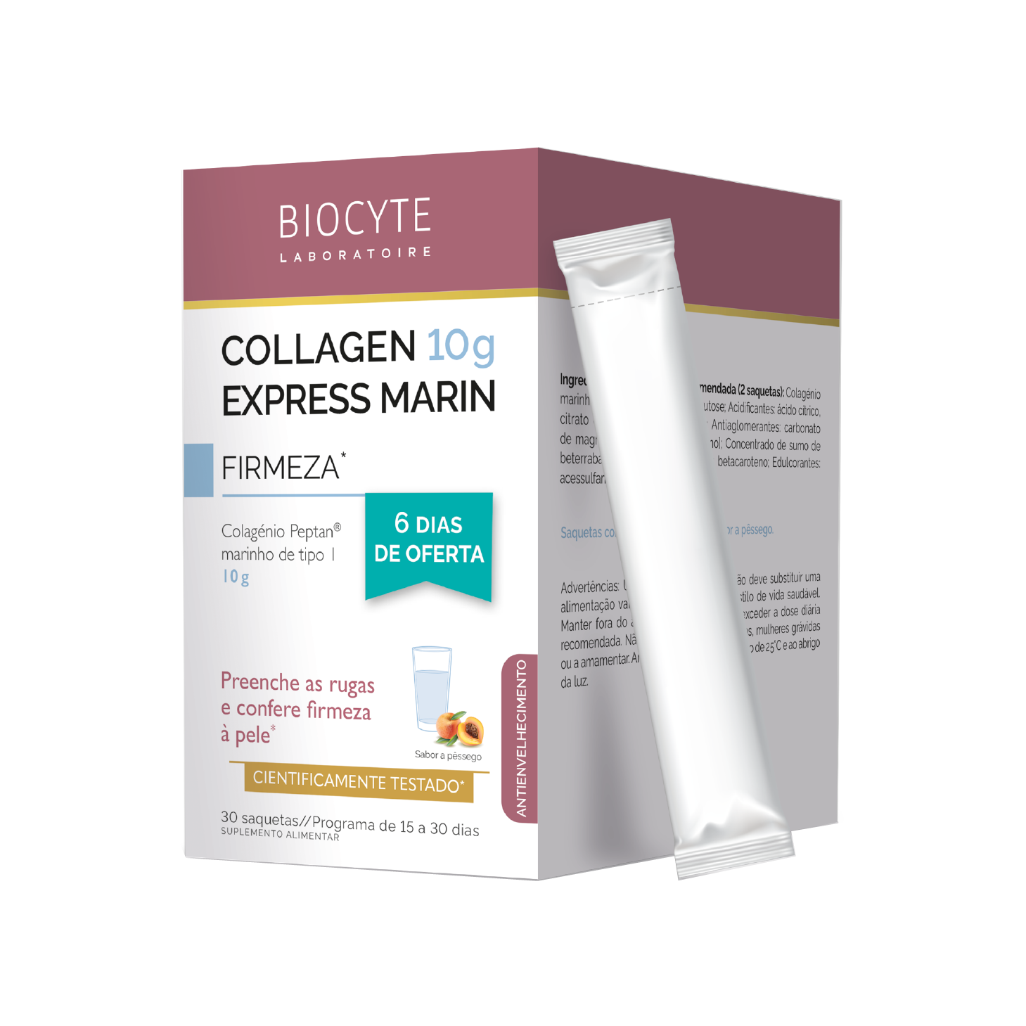 Colágeno Biocyte Express Marin 10 g 30 sobres
