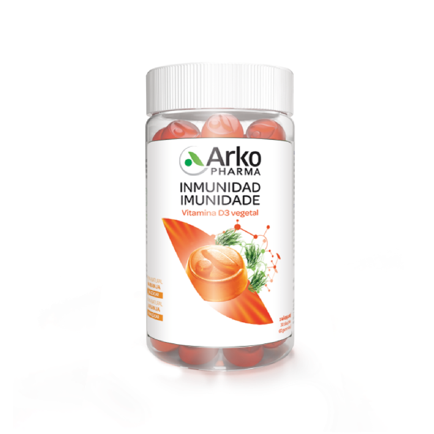 Arkogummies Imunidade Vitamina D3 60 Gomas