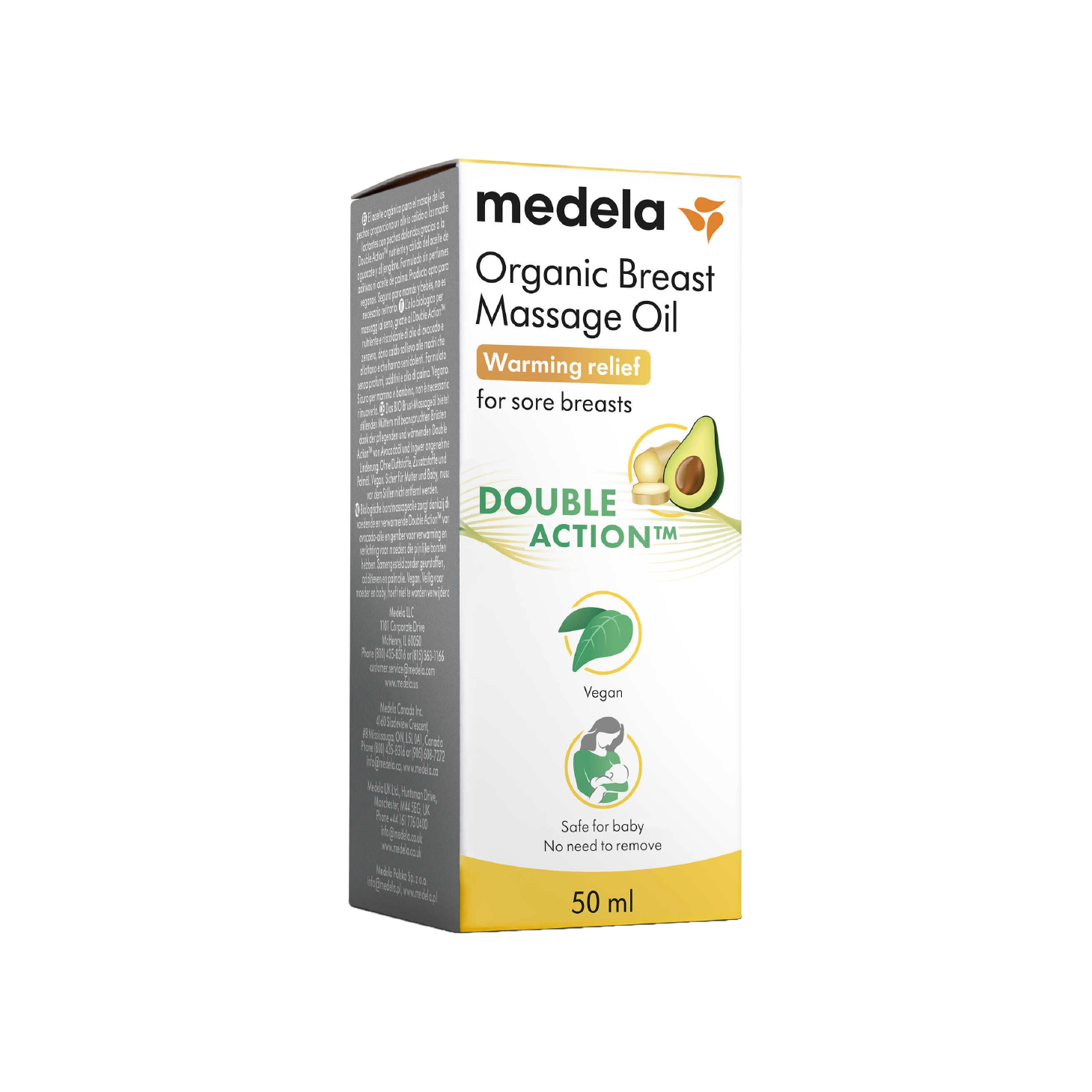 Medela Organic Óleo de Massagem Seios 50ml