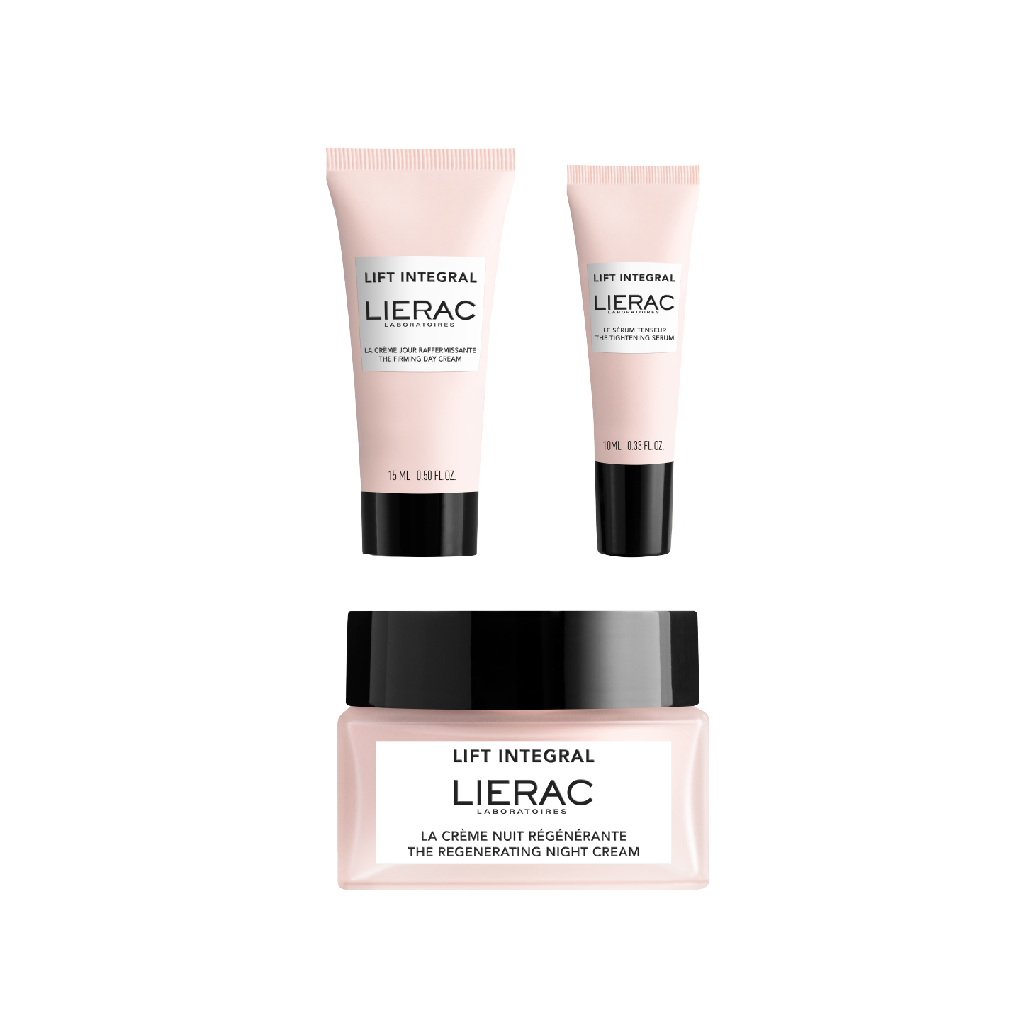 Lierac Integral Lift Set de Regalo Crema de Noche 50ml + Crema de Día 15ml + Sérum 10ml