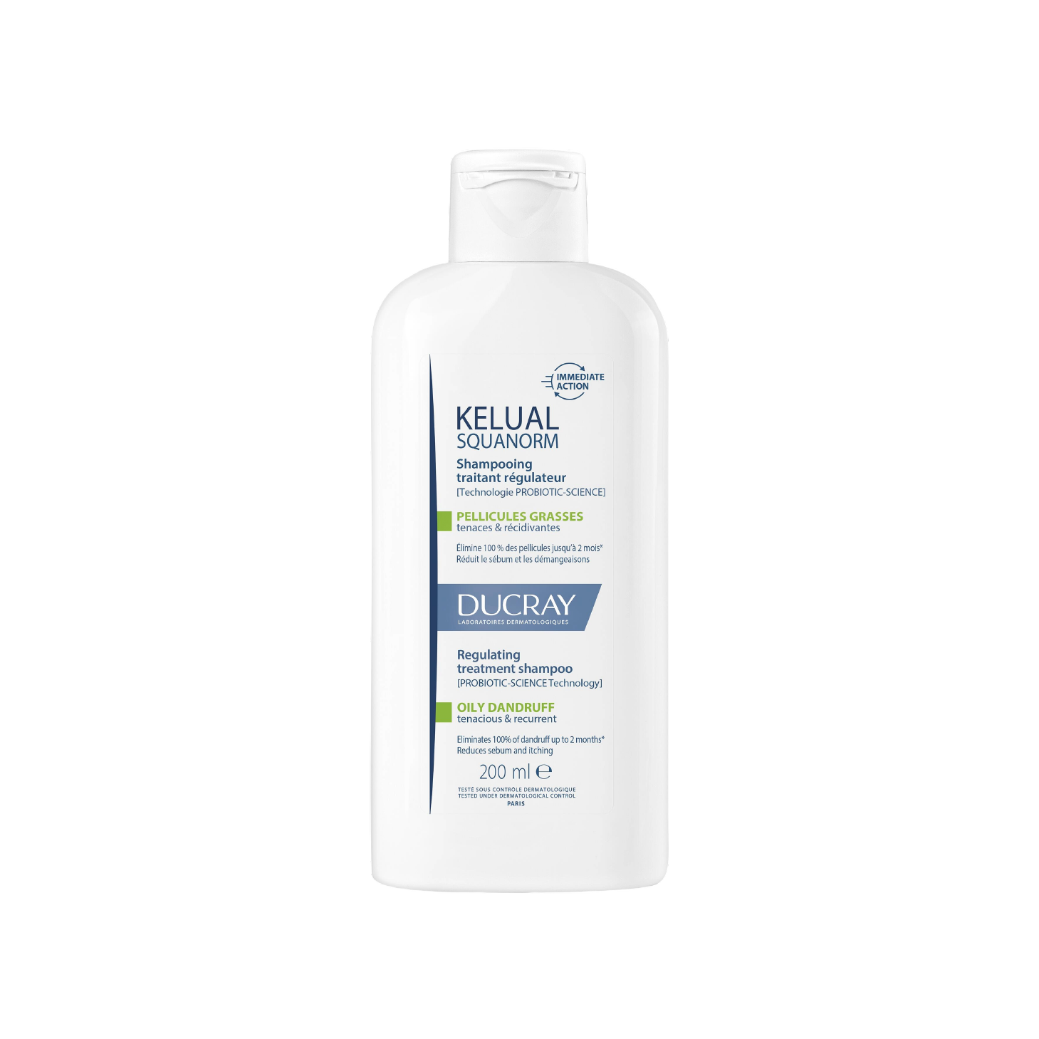 Ducray Kelual Squanorm Champô de Caspa Oleosa 200ml