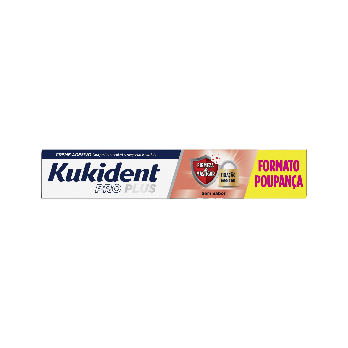 Crema adhesiva sin sabor Kukident Pro Plus firmeza masticable 60 g