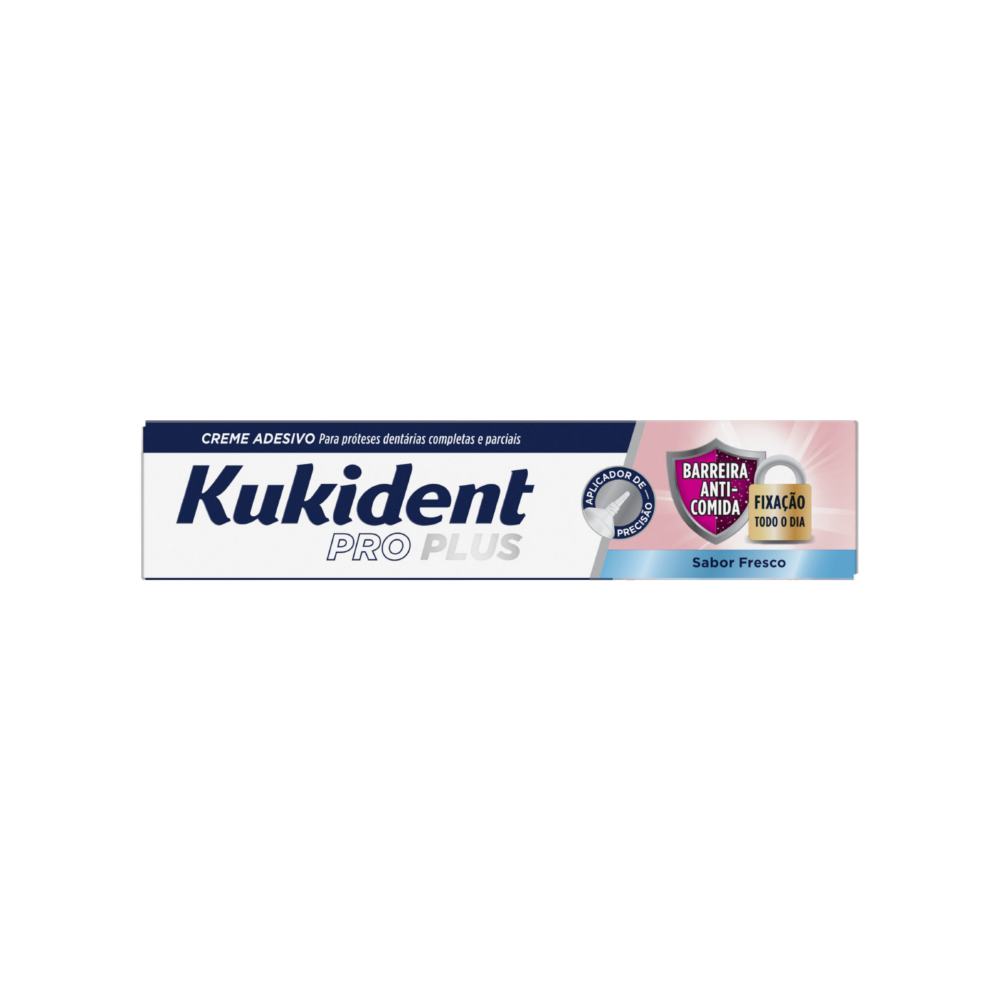 Crema adhesiva antibacteriana Kukident Pro Plus sabor fresco 40 g