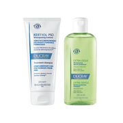 Ducray Kertyol PSO Champô Reequilibrante 200ml + Extra Doux Champô 200ml