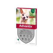 Advantix Cão Pipetas 0,4ml <4Kg x4 Unidades