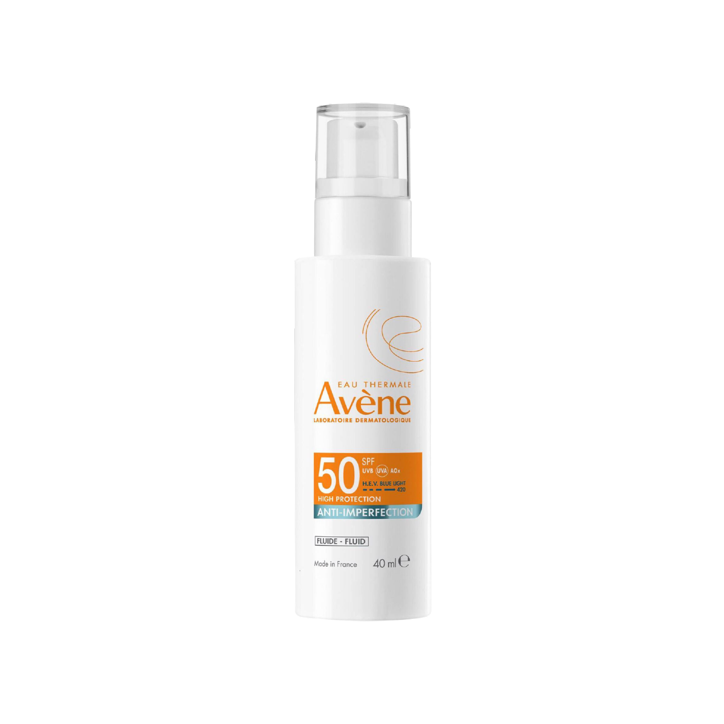 Avène Solar Fluido Anti-imperfeições SPF50 40ml