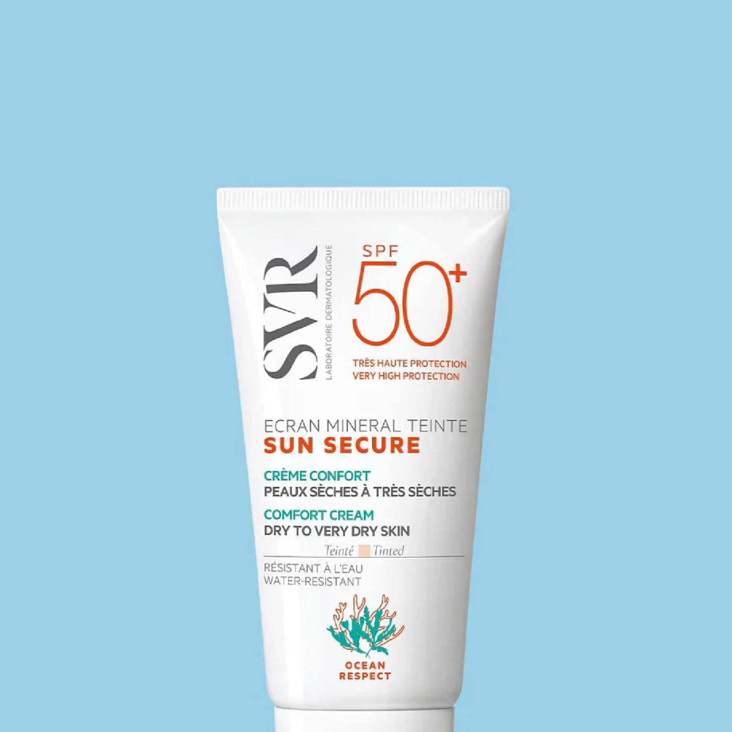 SVR Sun Secure Ecrã Mineral Teinté Pele Seca SPF50+ 50ml