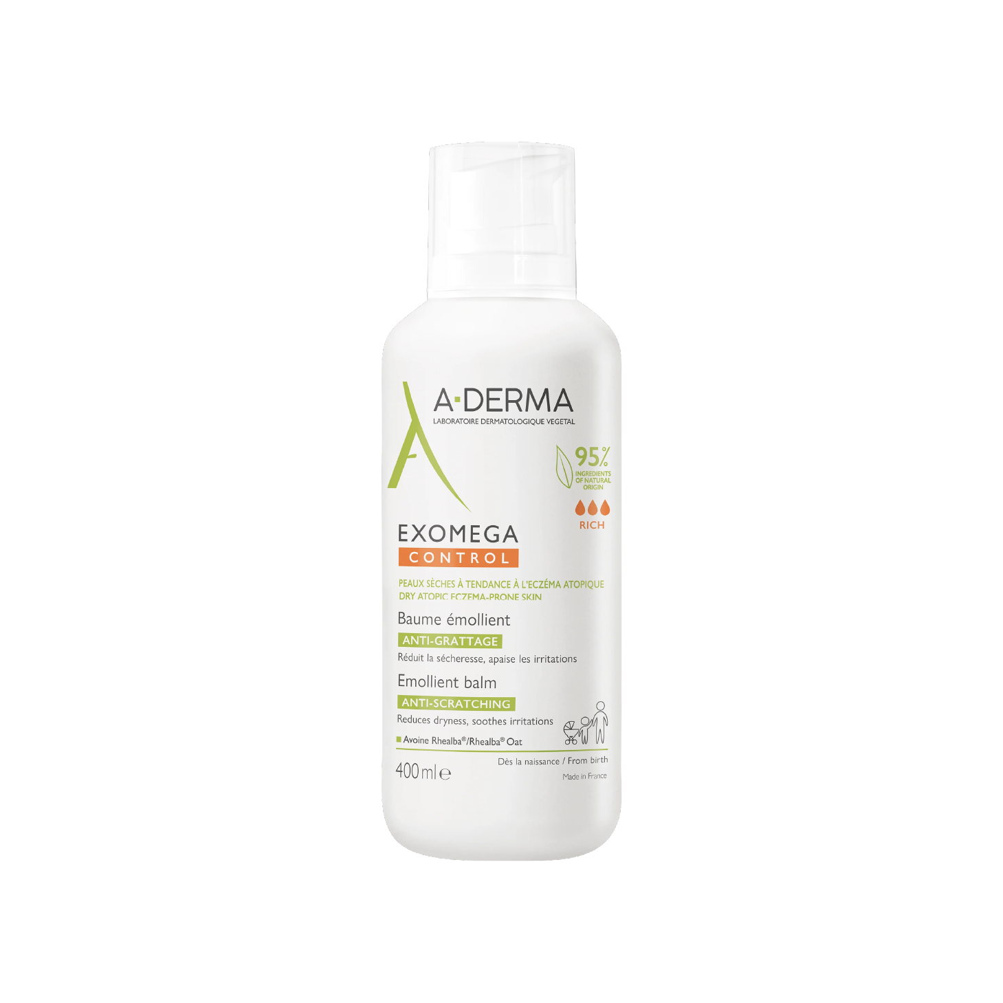 A-Derma Exomega Control Bálsamo Emoliente 400ml