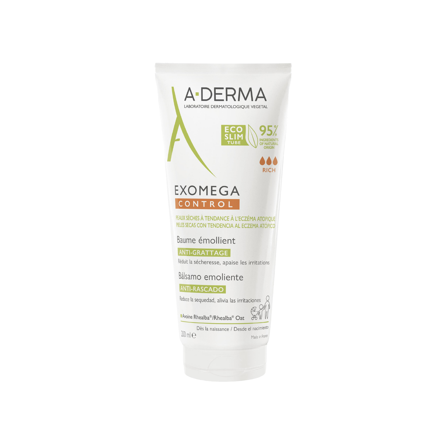 A-Derma Exomega Control Bálsamo Emoliente 200ml