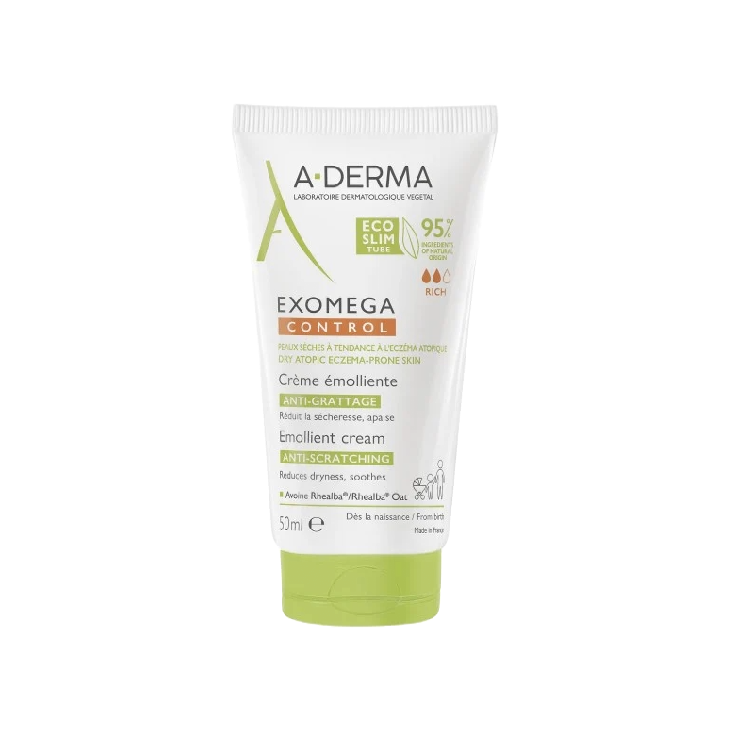 A-Derma Exomega Control Creme Emoliente 50ml