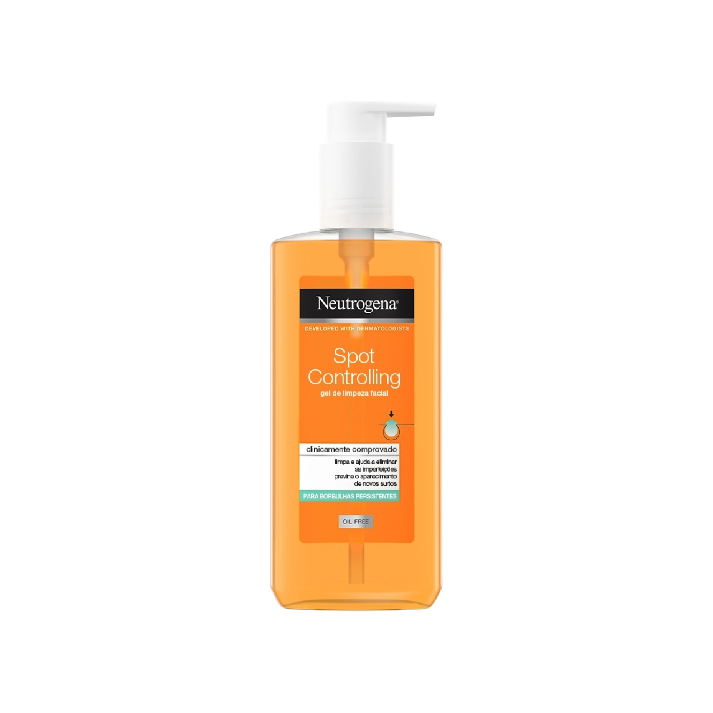 Neutrogena Visible Clear Gel Limpeza Facial Diário 200ml