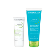 Bioderma Sébium Creme Mat Control 30ml + Gel Moussant 100ml