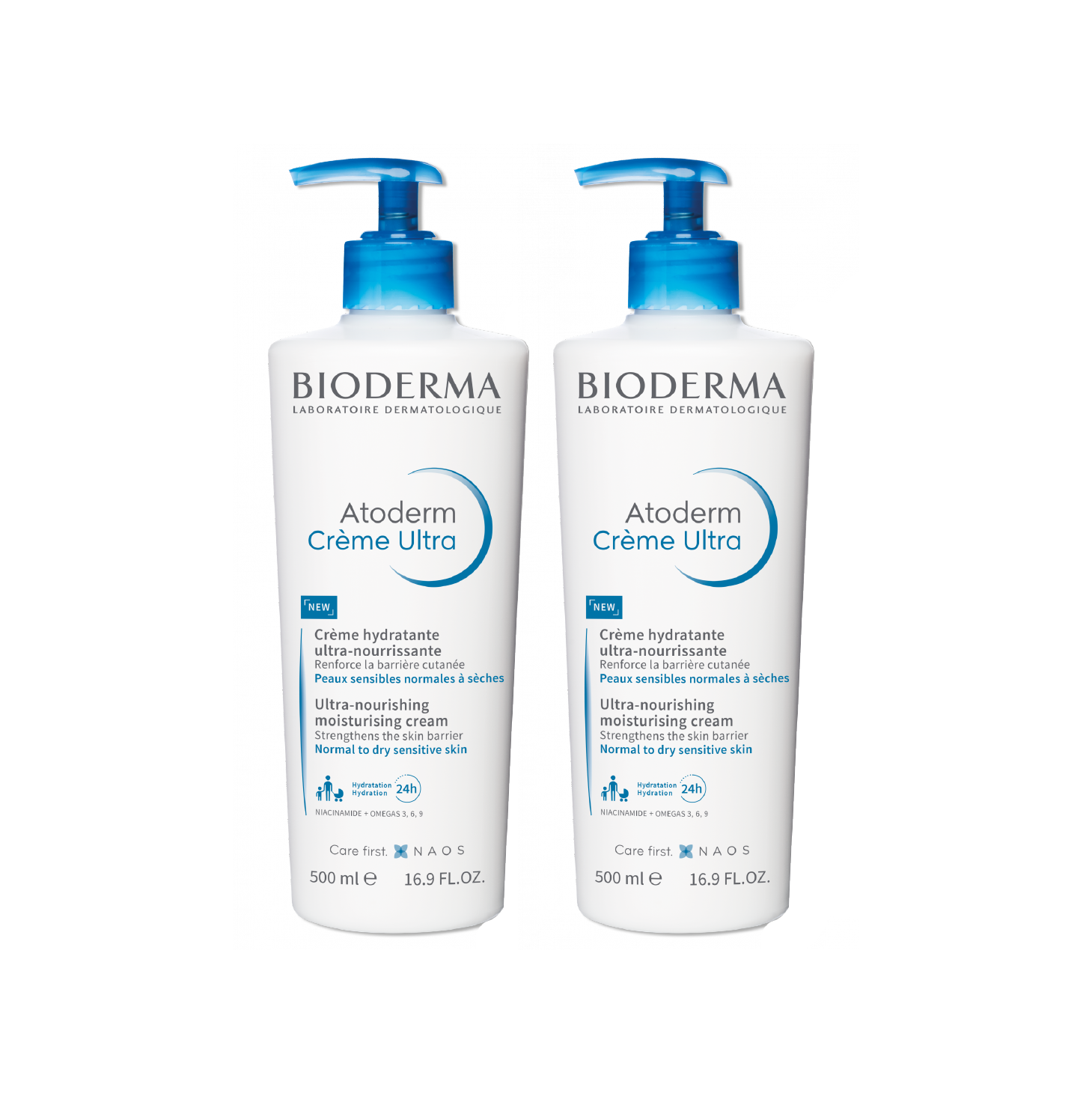 Bioderma Atoderm Creme 500ml x 2 Unidades