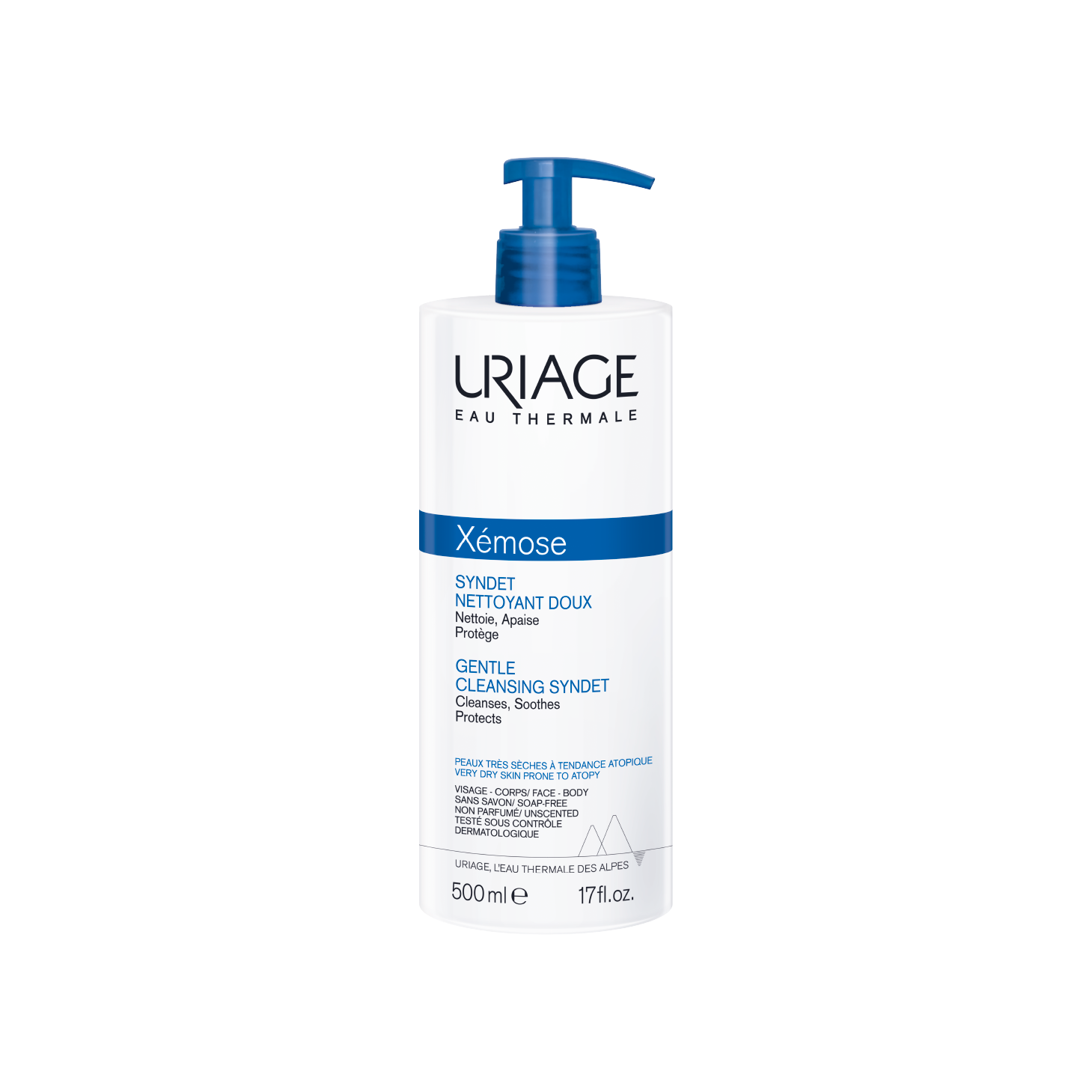 Uriage Xémose Syndet de Limpeza 500ml