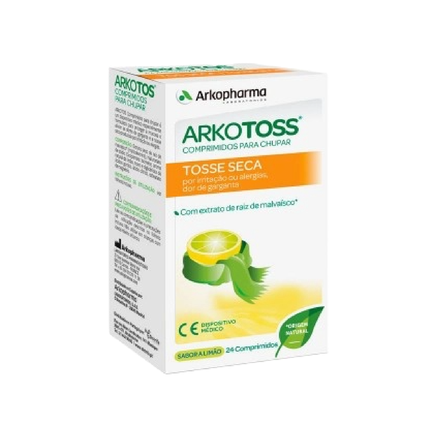 Arkotoss Tosse Seca 24 Comprimidos Limão