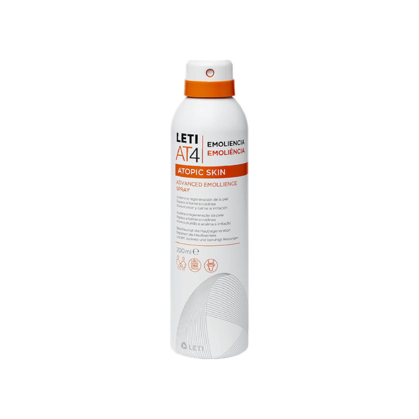 LetiAT4 Spray Emoliencia Avanzada 200 ml