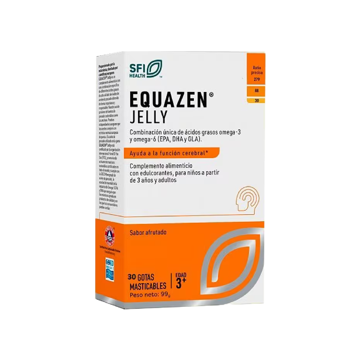 Equazen Jelly Sabor Frutas 30 Gomas