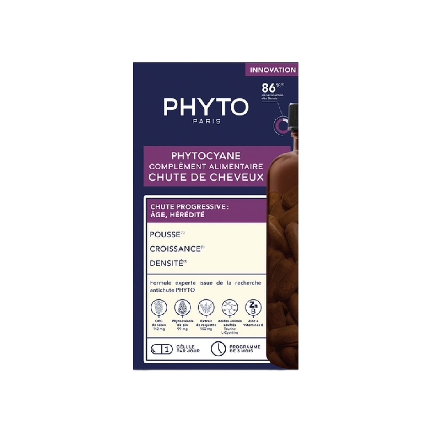 Phytocyane - Anticaída del cabello (84 cápsulas)