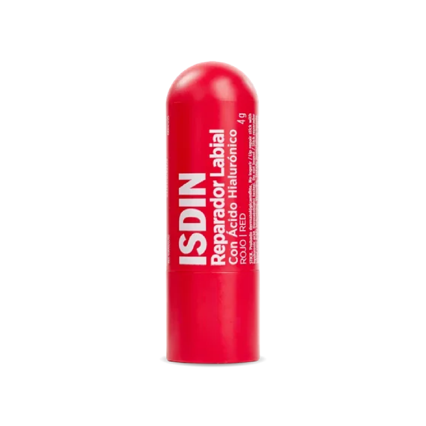 Isdin Reparador Labial Stick com Ácido Hialurónico 4g Vermelho