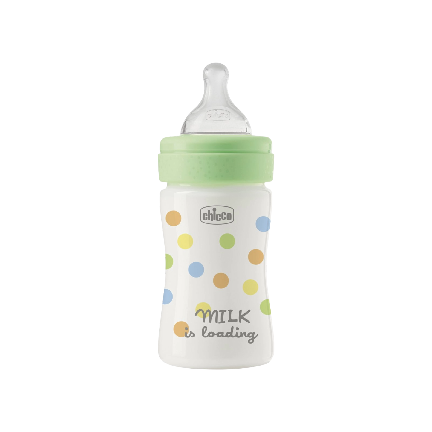 Chicco Perfect Easy Biberão Verde "Milk is loading" 150ml +0 Meses