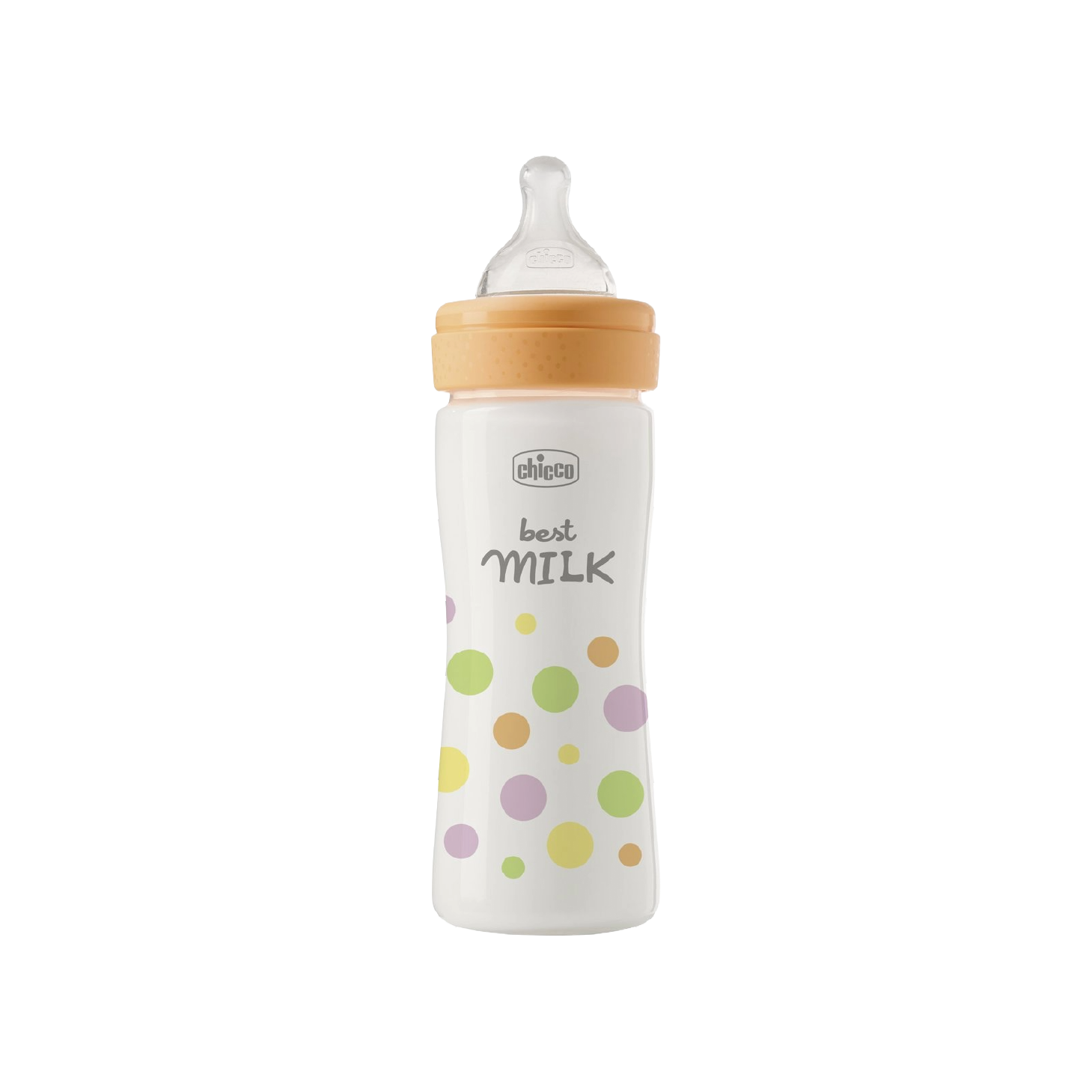 Chicco Perfect Easy Biberão Laranja "Best milk" 250ml +2 Meses