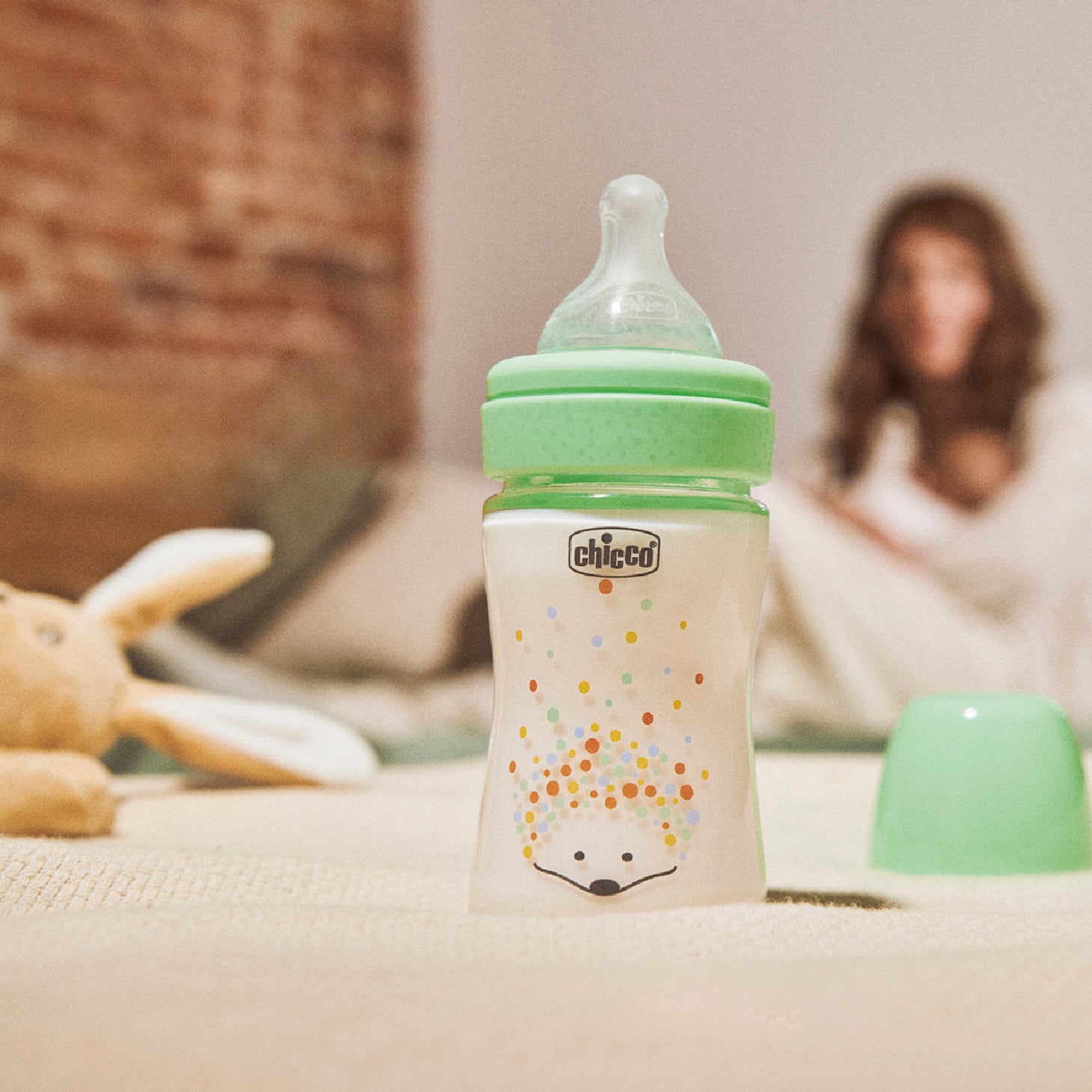 Chicco Perfect Easy Biberão de Vidro Verde 150ml +0 Meses