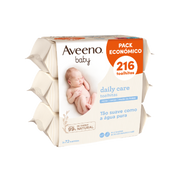 Aveeno Baby 72 Toalhitas de Limpeza x 3 Unidades
