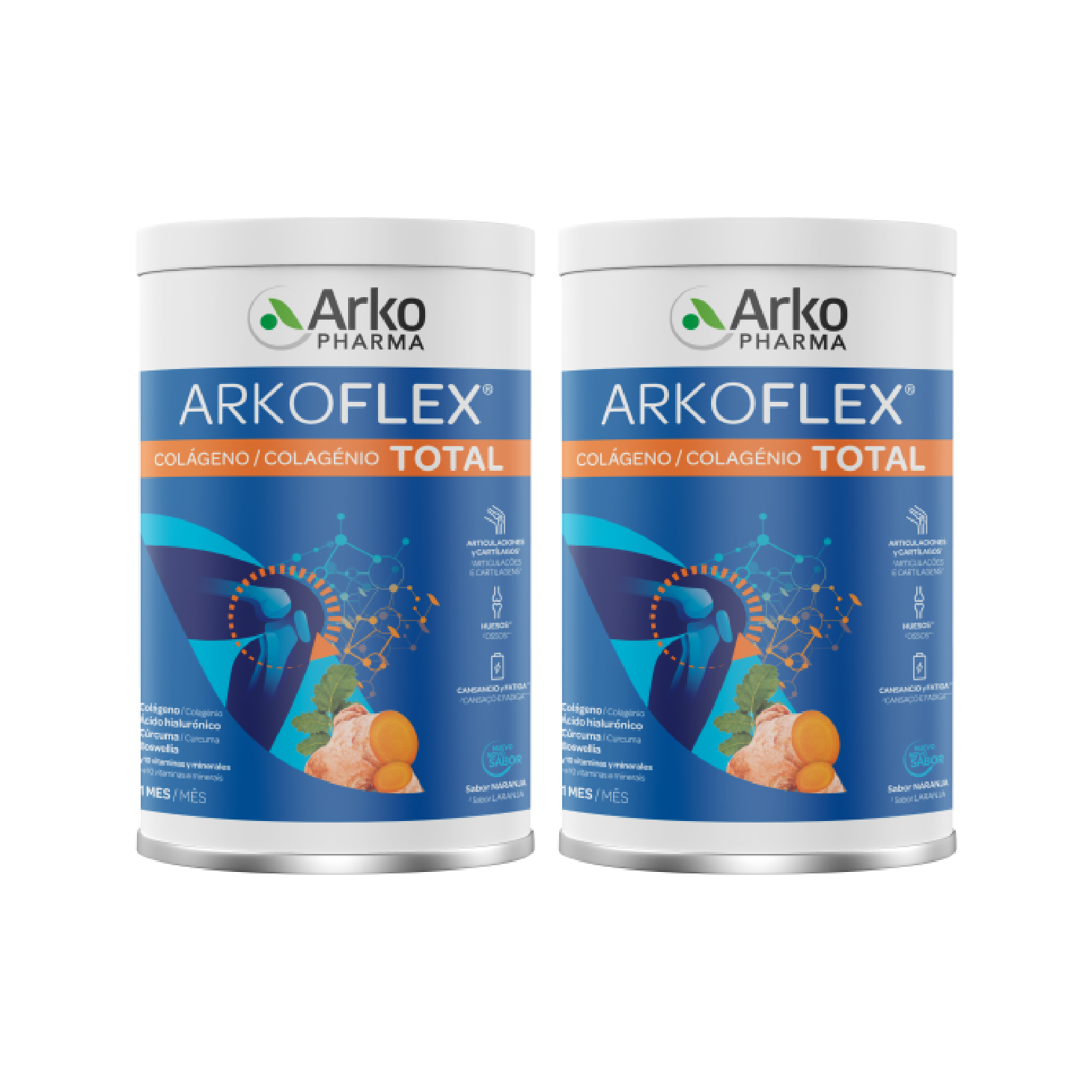 Arkoflex Colagénio Total 390g x 2 Unidades