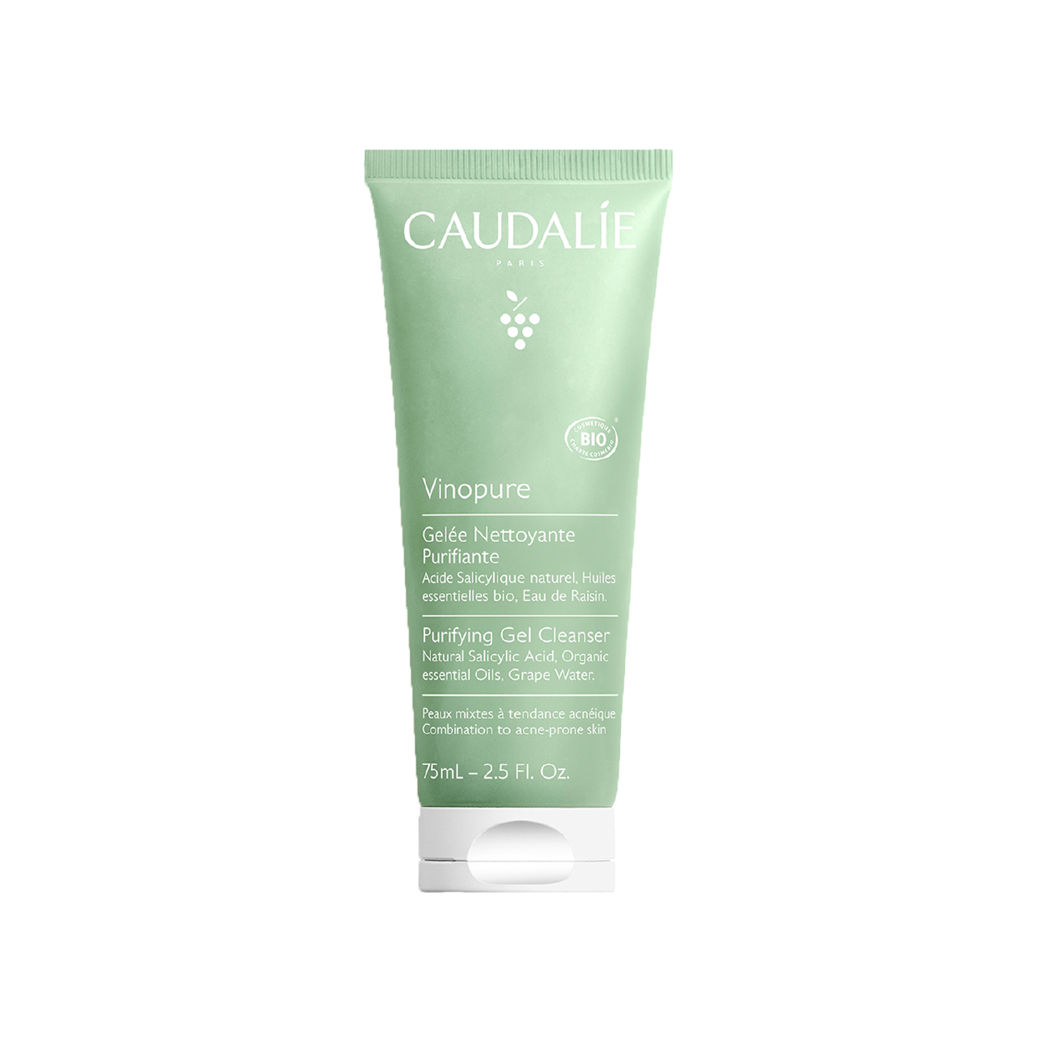 Caudalie Vinopure Gel de Limpeza Purificante 75ml