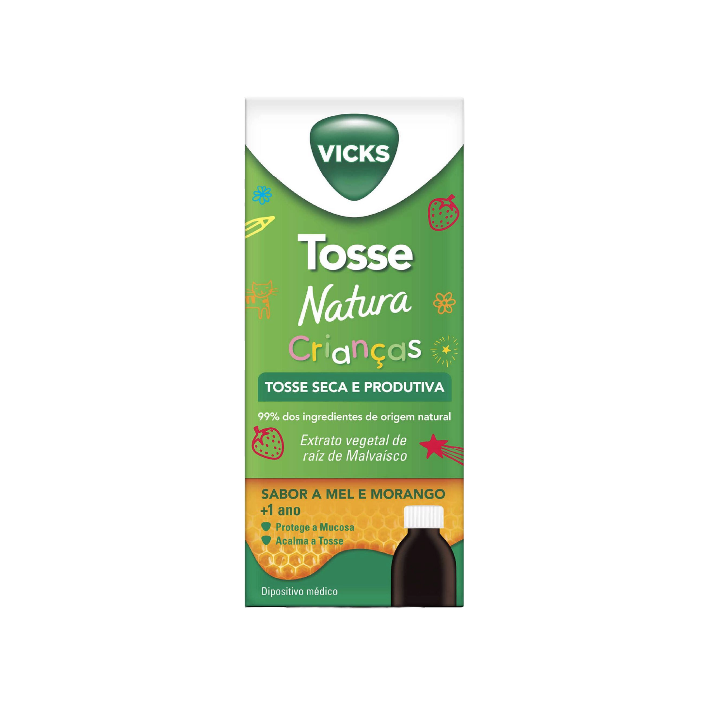 Vicks Tosse Natura Crianças Xarope 140ml