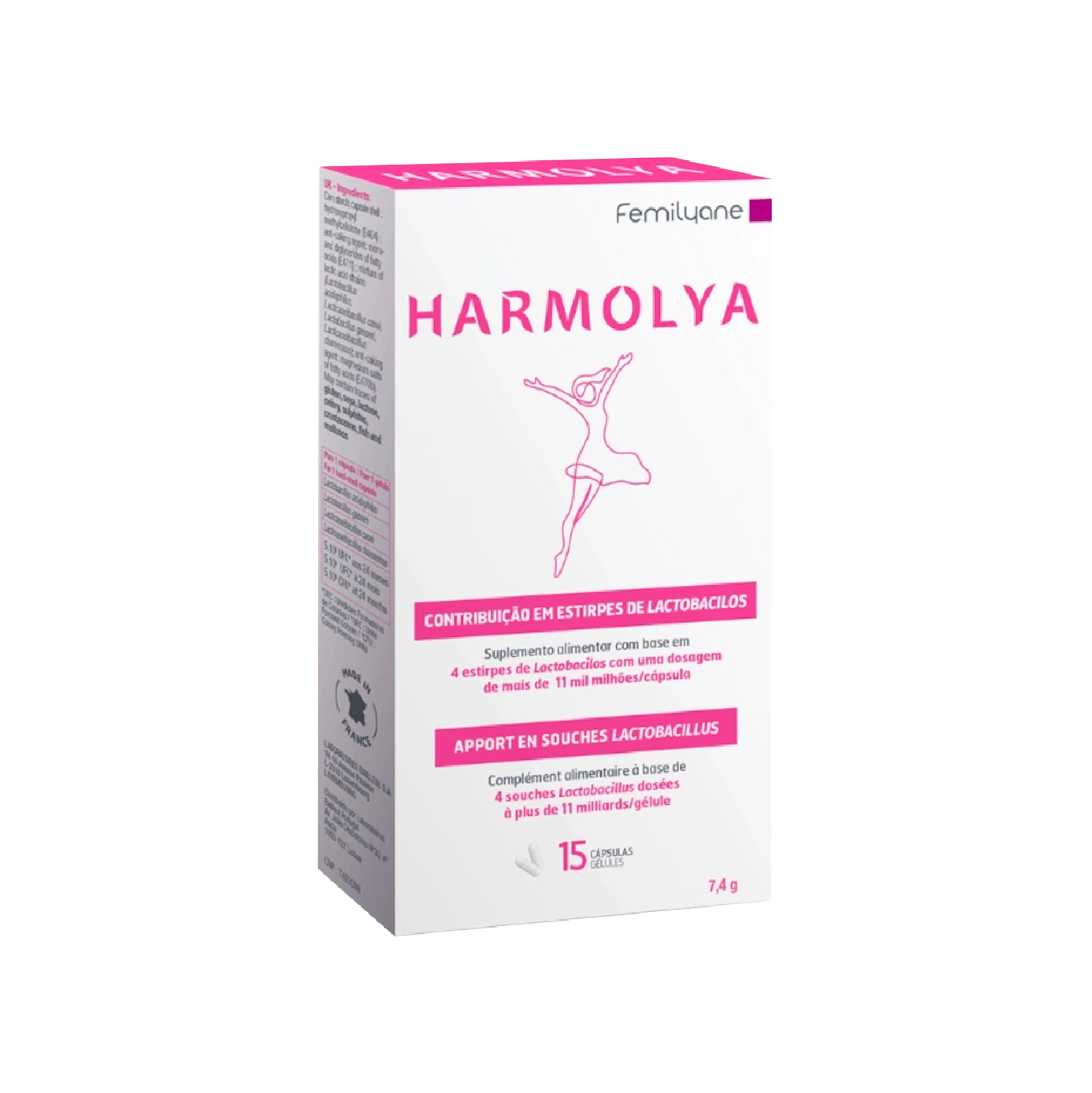 Harmolya Lactobacilos 15 Cápsulas