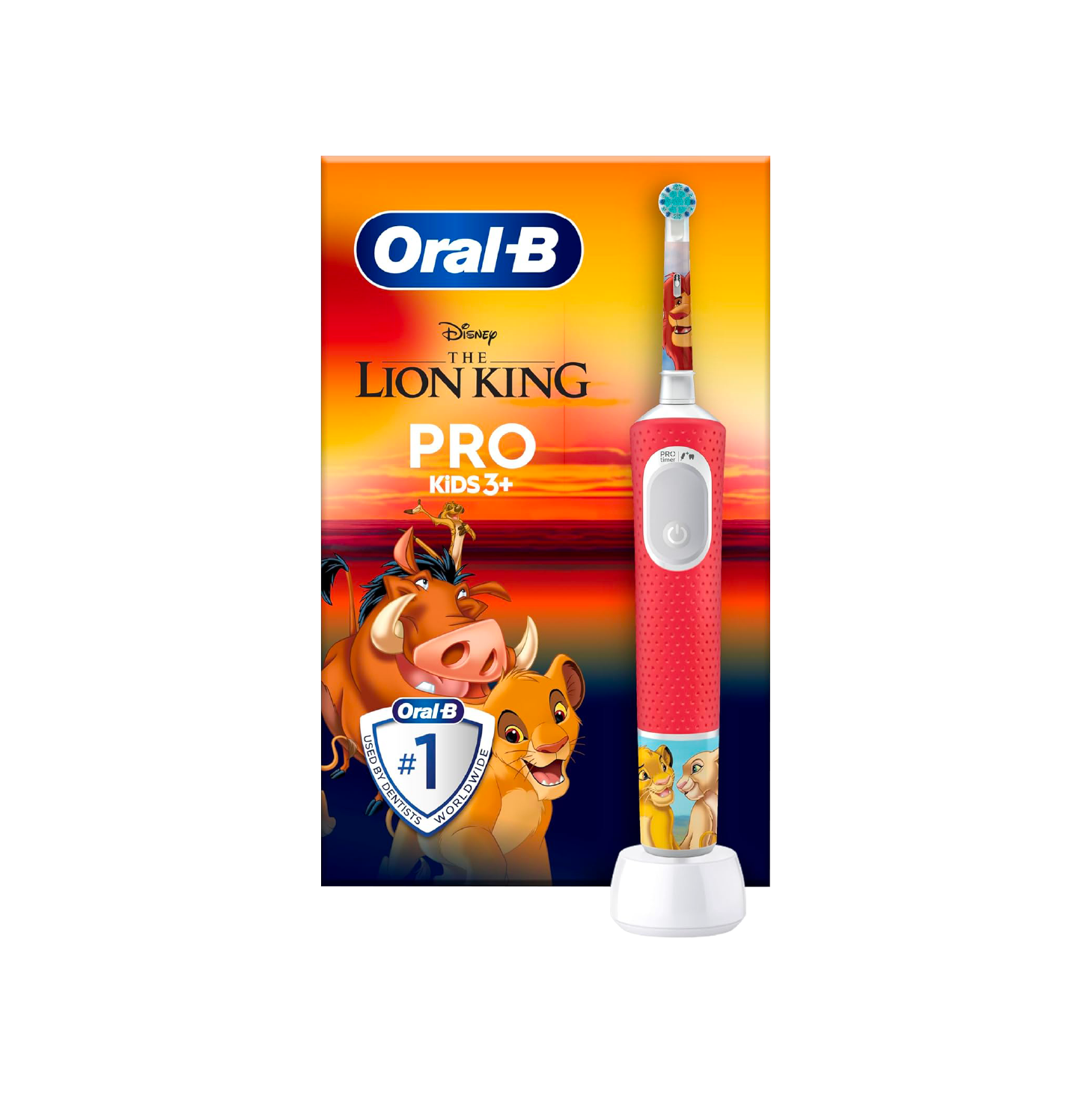 Oral-B Escova Elétrica Pro Kids 3+ Lion King