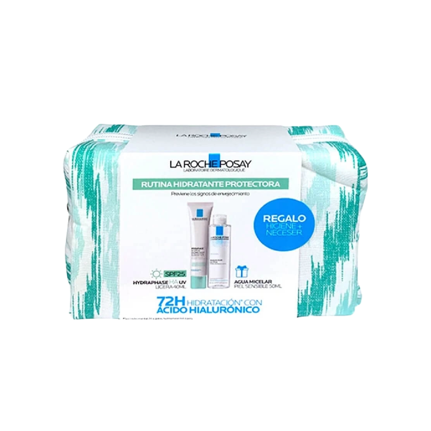 La Roche Posay Coffret Hydraphase HA Ligeiro SPF25+ Água Micelar Ultra Pele Sensível 50ml