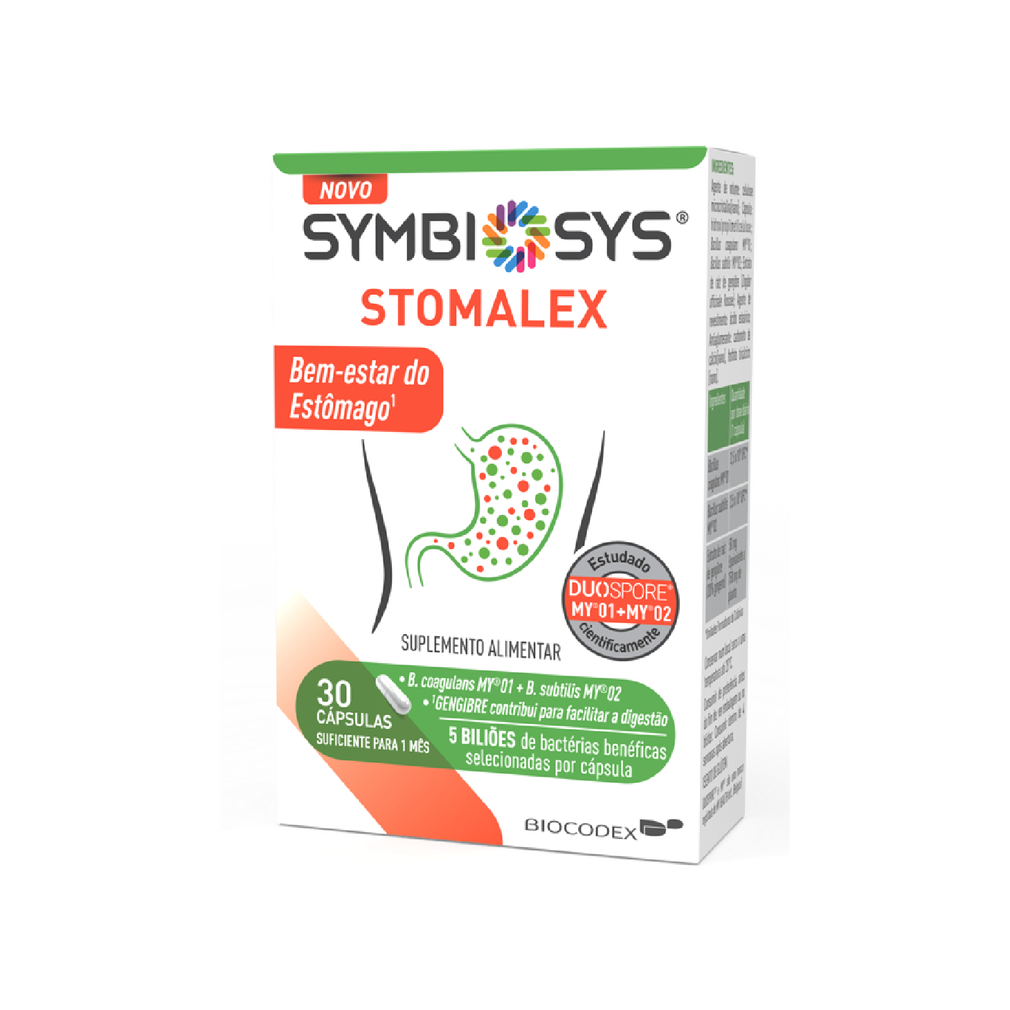 Symbiosys Stomalex 30 Cápsulas