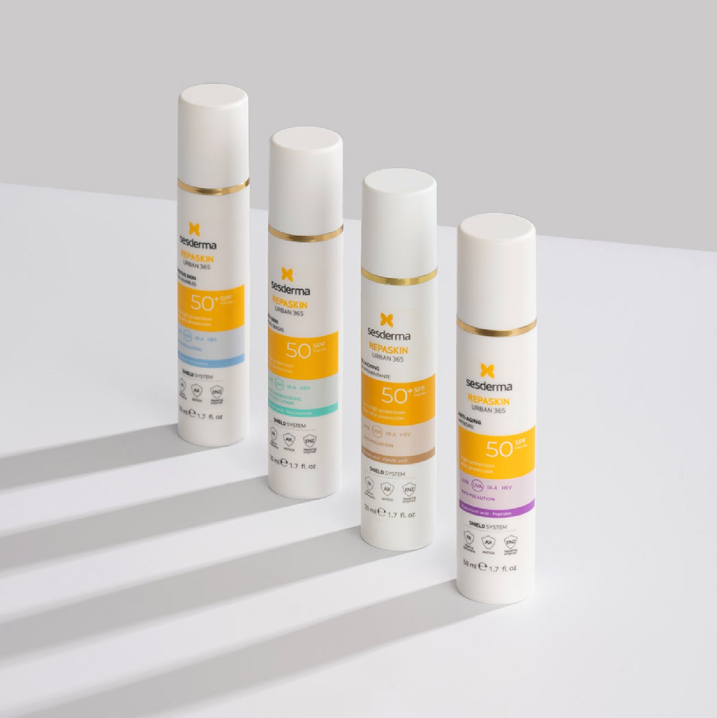 Sesderma Repaskin Urban 365 Pele Sensível Creme Gel SPF50+ 50ml