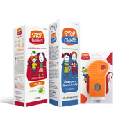 Stop Piolhos Loção 100ml + Champô Pós Tratamento 150ml + Pente