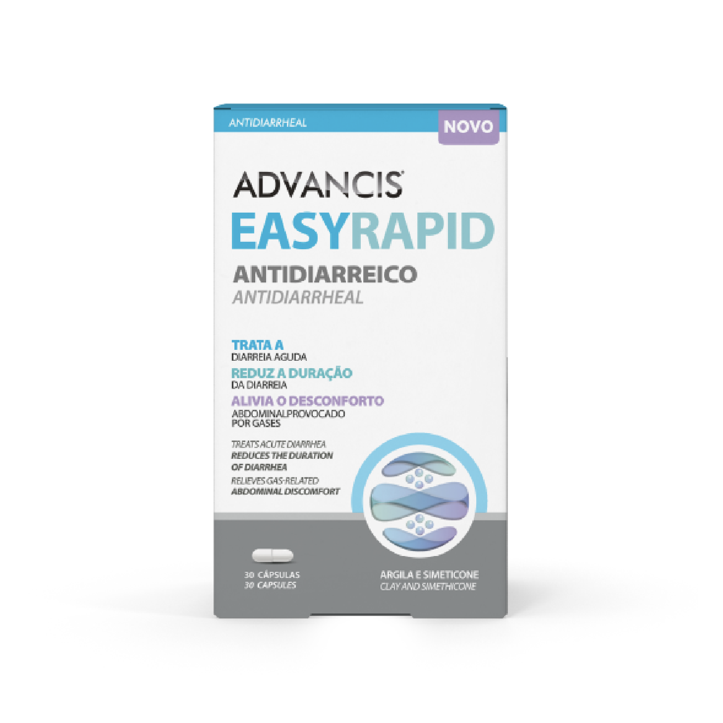 Advancis EasyRapid Antidiarreico 30 Cápsulas