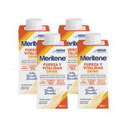Meritene Força e Vitalidade Drink Baunilha 180ml x 4 Unidades