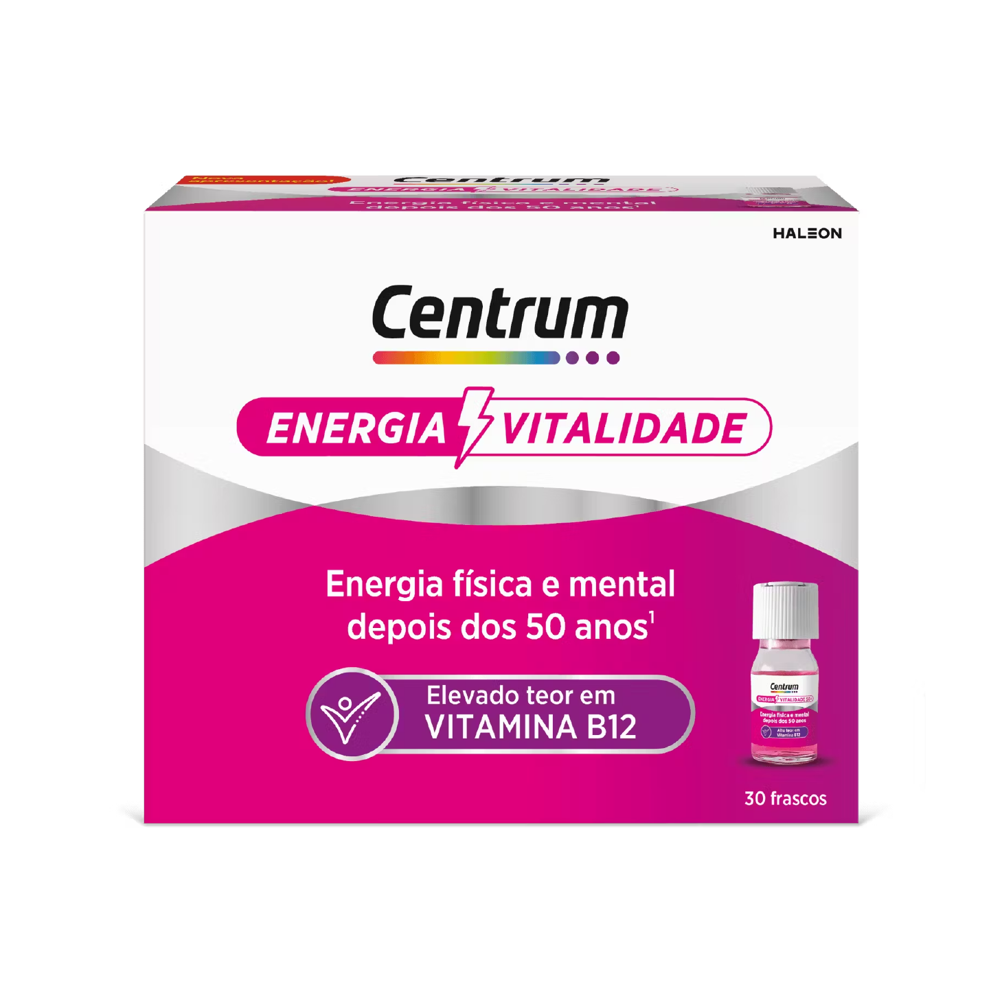 Centrum Energia & Vitalidade 50+ 7ml x 30 Frascos