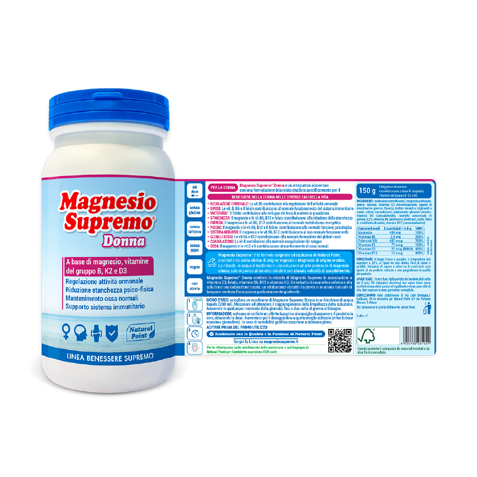 Magnesio Supremo Donna Pó 150g