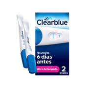 Clearblue Teste de Gravidez Ultra Antecipado 6 Dias x 2 Unidades