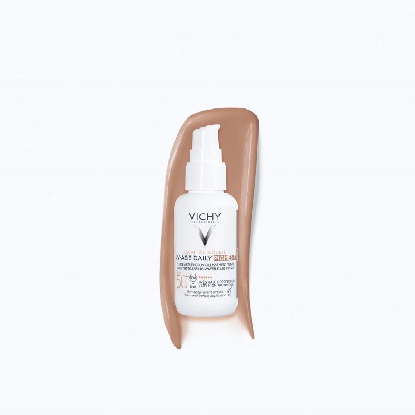 Vichy Capital Soleil UV-Age Daily Fluido Antienvelhecimento com Cor Medium SPF50+ 40ml