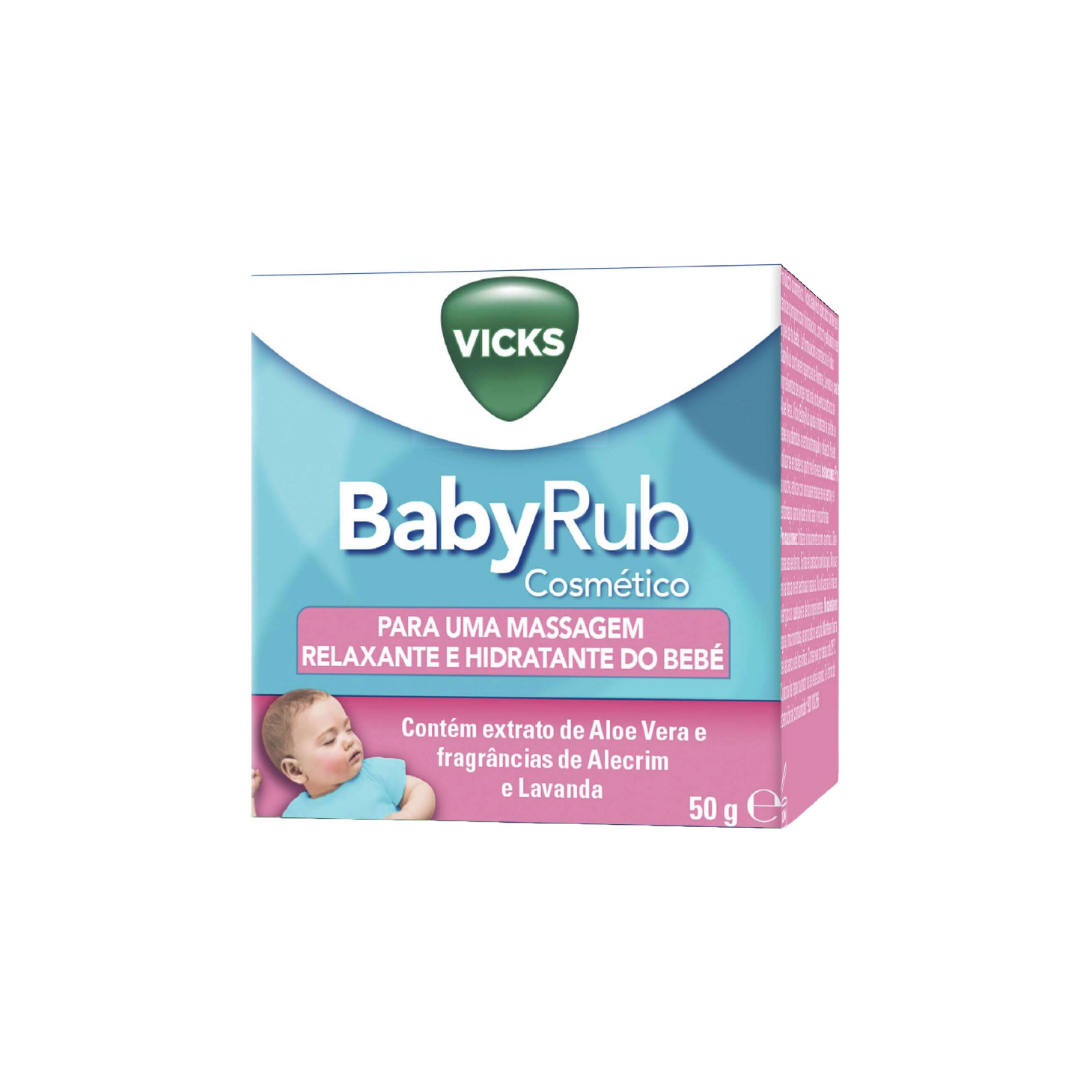 Vicks BabyRub Pomada Hidratante Calmante 50g