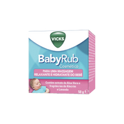 Vicks BabyRub Pomada Hidratante Calmante 50g