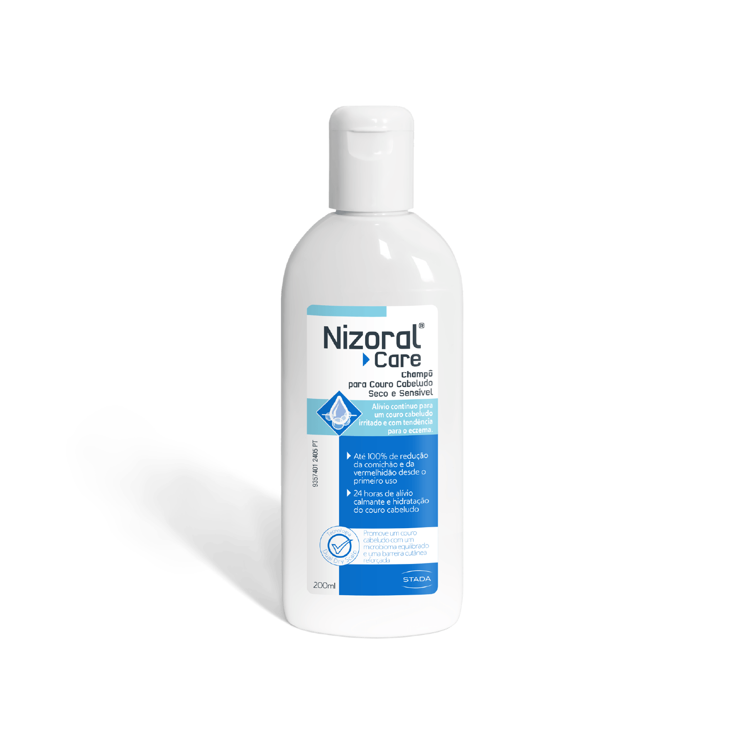 Nizoral Care Champô Anticaspa Cabelo Seco e Sensível 200ml