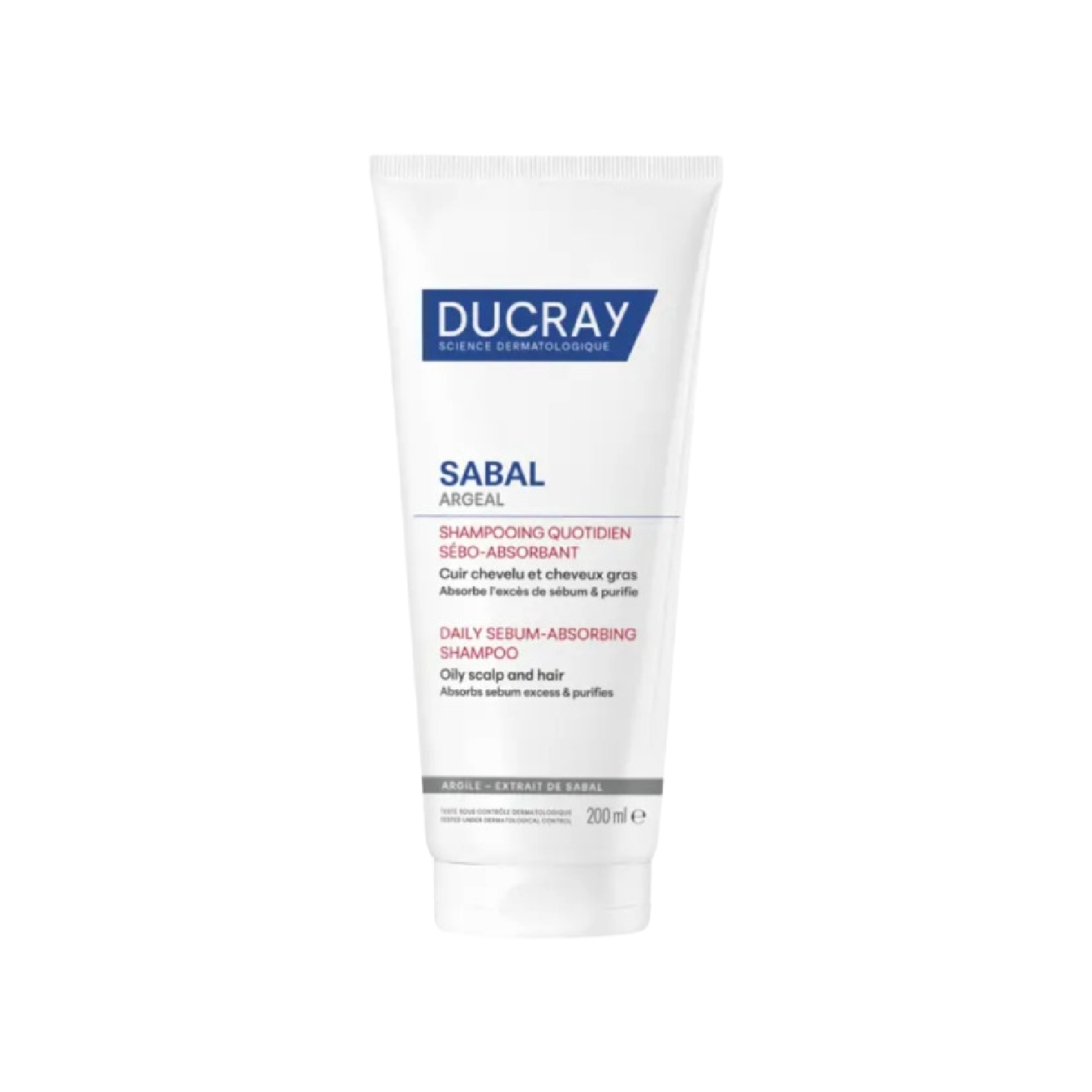 Ducray Sabal Argeal Champô Cabelo Oleoso 200ml