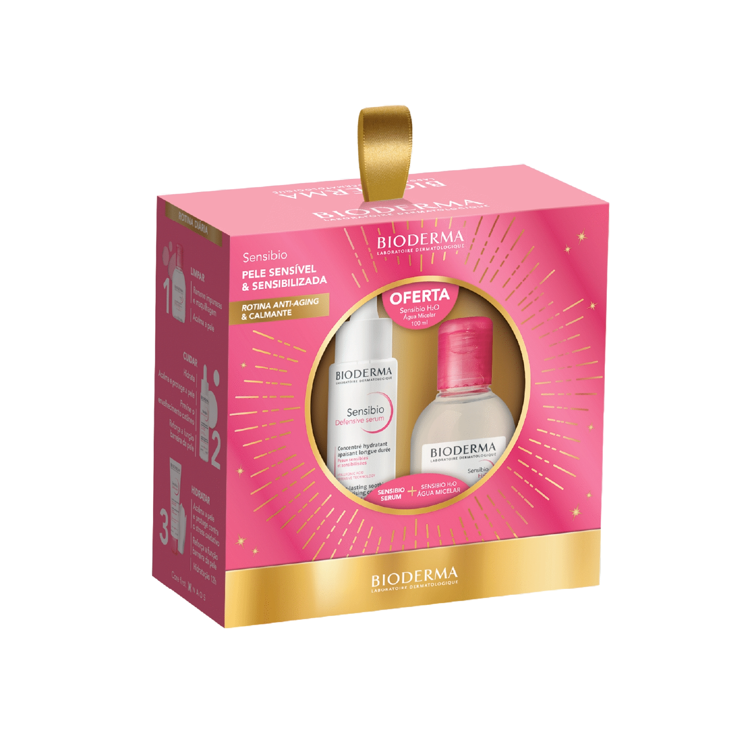 Bioderma Coffret Sensibio Sérum 30ml + Água Micelar 100ml