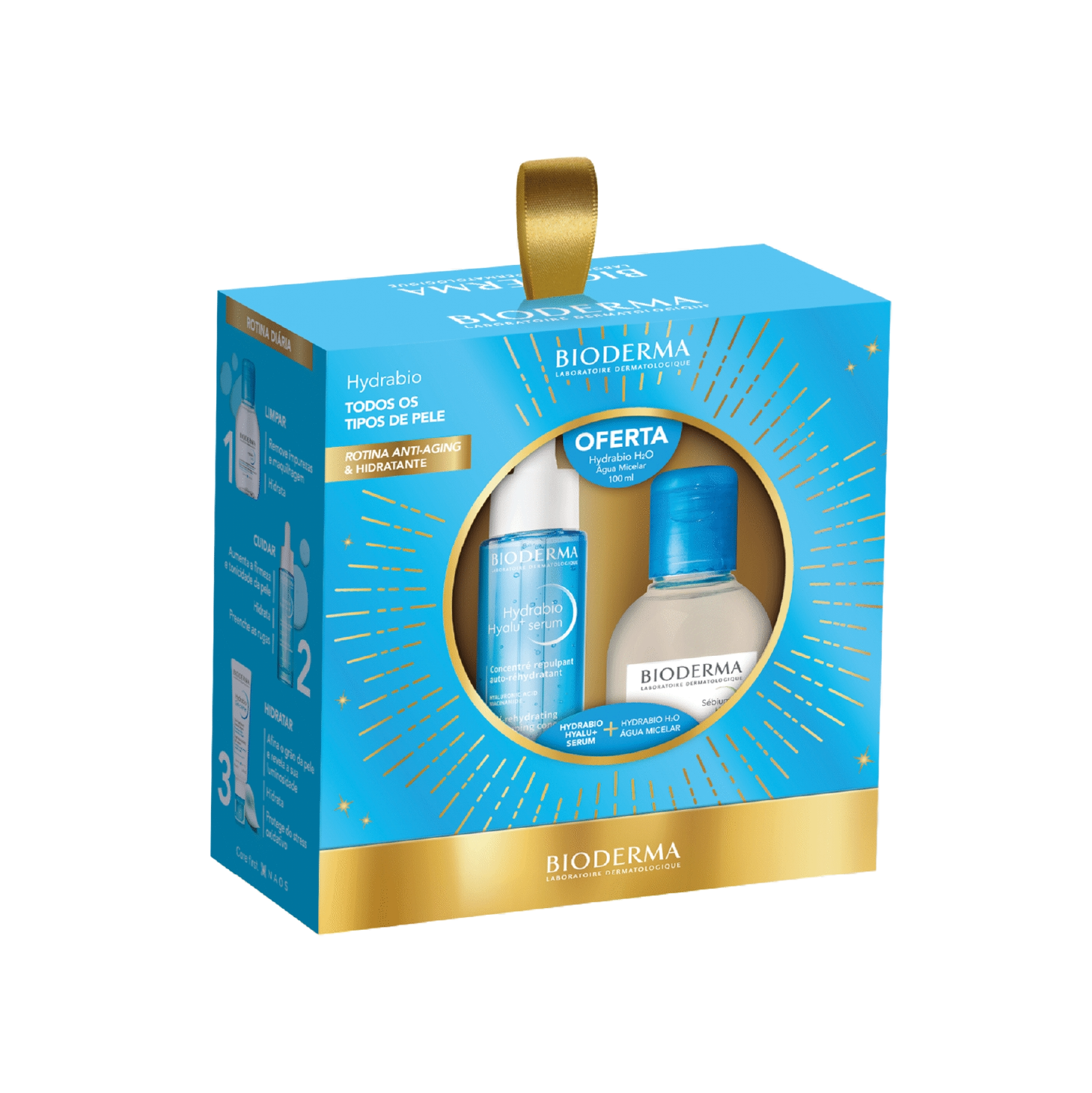 Bioderma Coffret Hydrabio Hyalu+ Sérum 30ml + Água Micelar 100ml