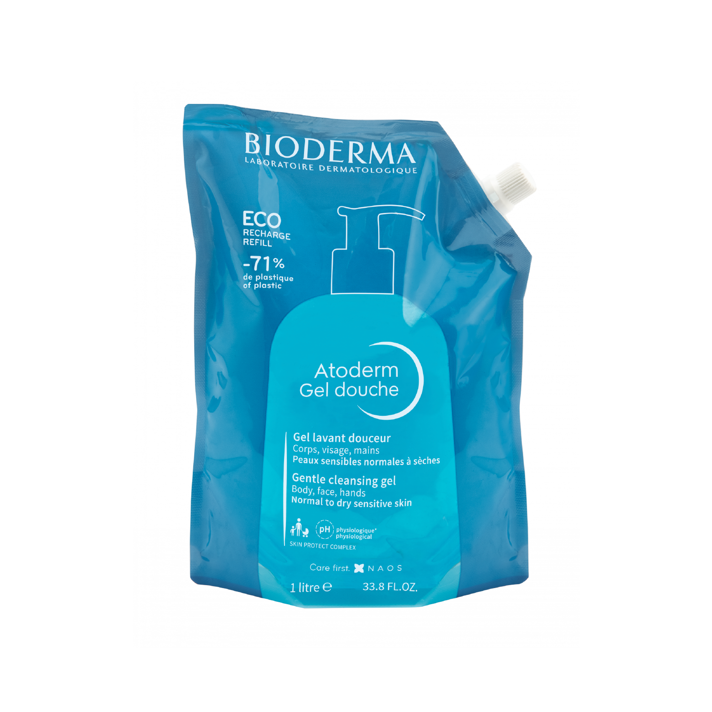 Bioderma Atoderm Gel de Duche EcoRefill 1L