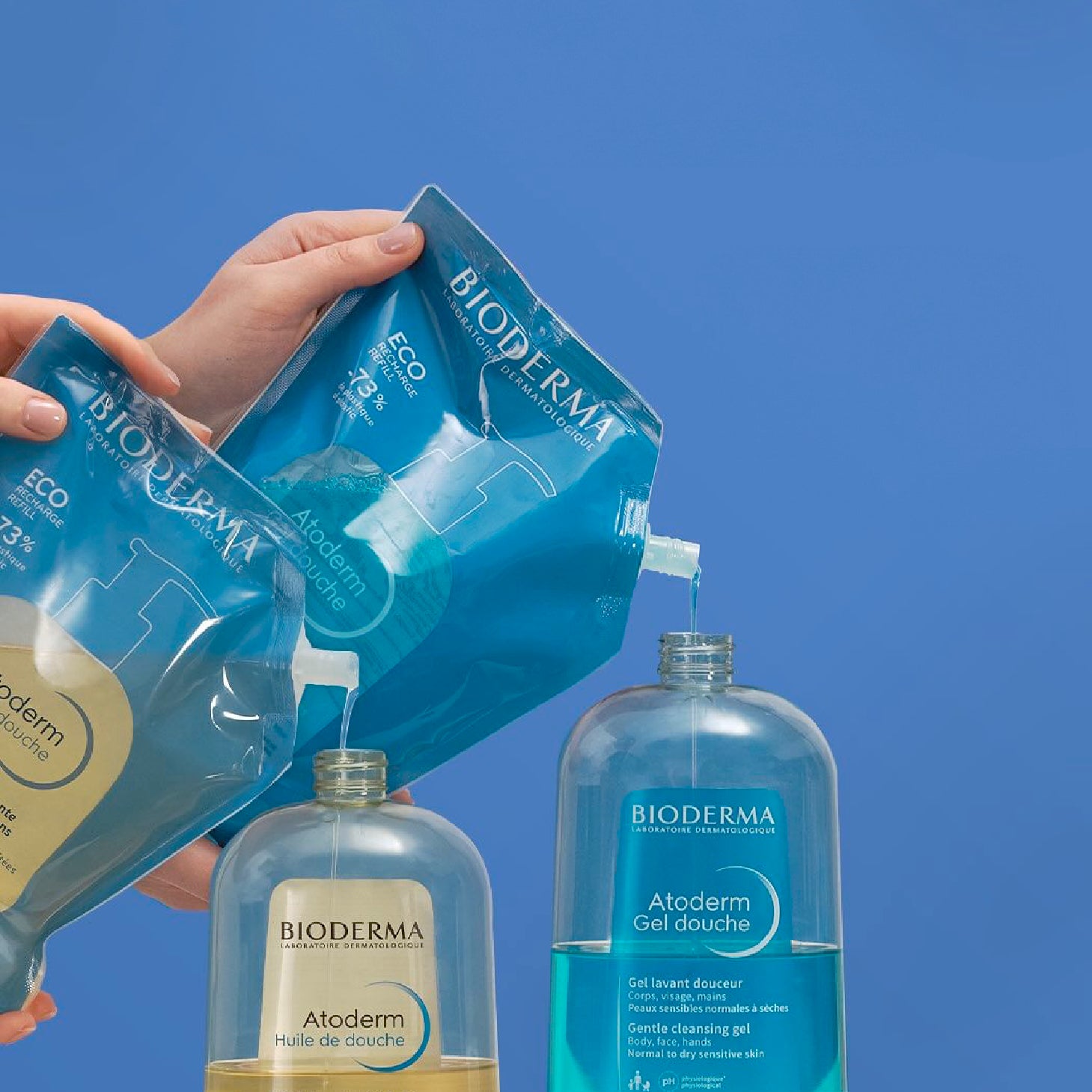 Bioderma Atoderm Gel de Duche EcoRefill 1L